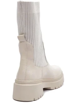 Chelseaboots crème
