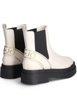 Chelseaboots crème