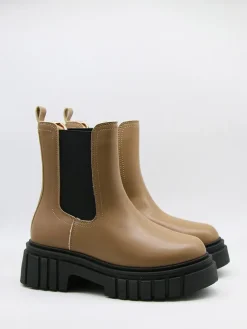 Chelseaboots lichtbruin