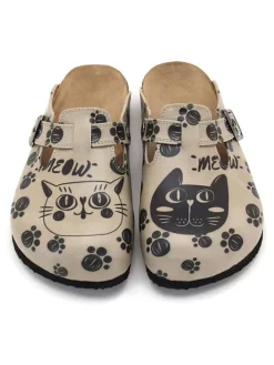 Clogs beige