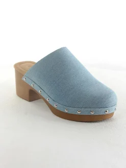 Clogs lichtblauw