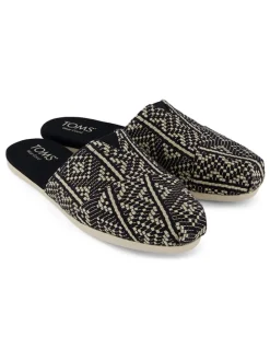 Clogs zwart/beige