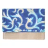Clutch blauw/beige - (B)26 x (H)19 x (D)2 cm