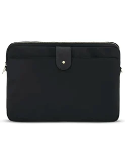 Clutch "Daily Wonder" zwart - (B)42 x (H)28 x (D)5 cm