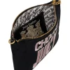Clutch zwart - (B)24 x (H)17 x (D)1 cm