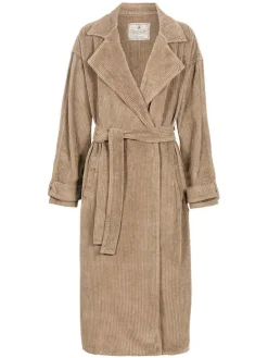 Cord-Übergangsmantel "Theodore" beige