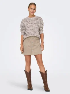 Cordrok beige