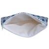Cosmeticatas wit/blauw - (B)24 x (H)15 x (D)1 cm