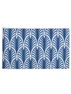 Cosmeticatas wit/blauw - (B)24 x (H)15 x (D)1 cm