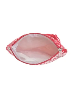 Cosmeticatas wit/rood - (B)20 x (H)18 x (D)5 cm