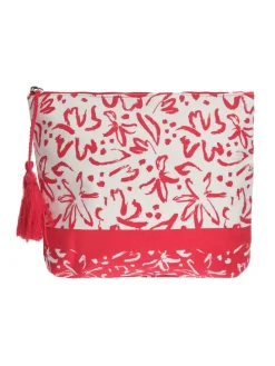 Cosmeticatas wit/rood - (B)20 x (H)18 x (D)5 cm