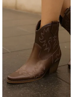 Cowboylaarzen bruin