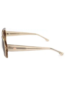 Dames zonnebril beige/bruin