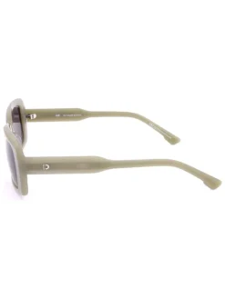 Dameszonnebril beige/donkerblauw