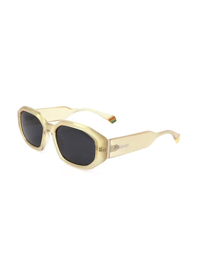 Dameszonnebril beige/zwart