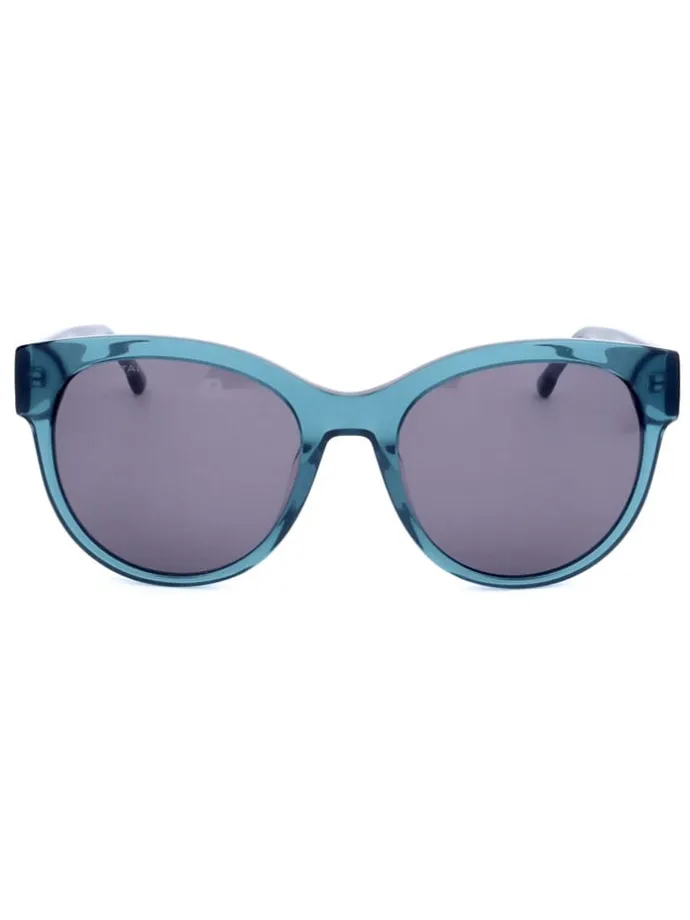 Dameszonnebril turquoise/donkerblauw