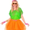 15-delige accessoiresset "Jaren 80" roze