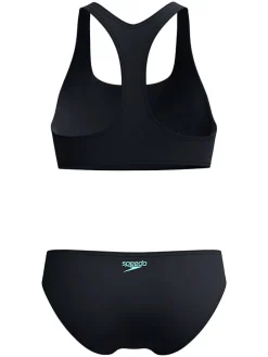 2-delige bikiniset zwart/blauw