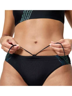 2-delige bikiniset zwart/blauw