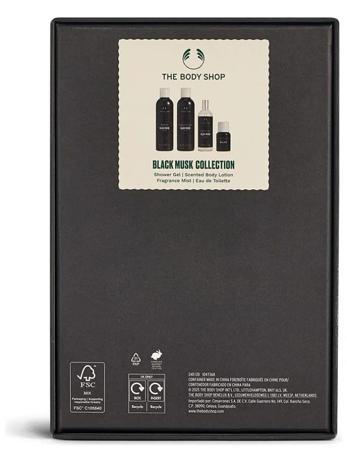 4-delige geschenkset "Black Musk"