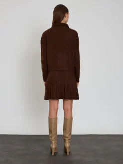 2-delige outfit bruin