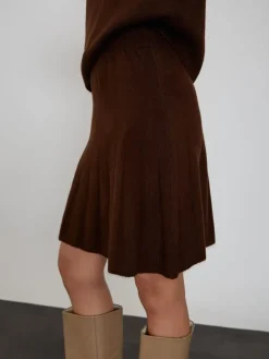 2-delige outfit bruin