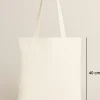 2-delige set: boodschappentassen beige - (L)40 x (B)35 cm