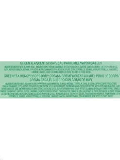 2-delige set: "Green Tea" - eau de toilette en bodylotion, elk 100 ml