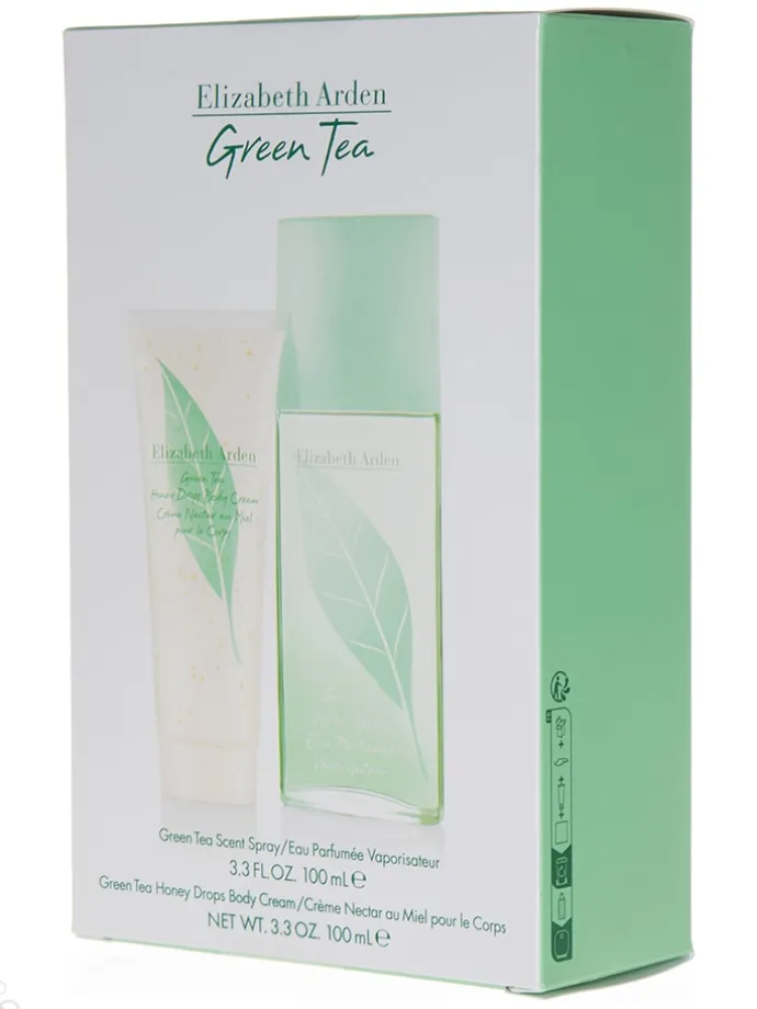 2-delige set: "Green Tea" - eau de toilette en bodylotion, elk 100 ml