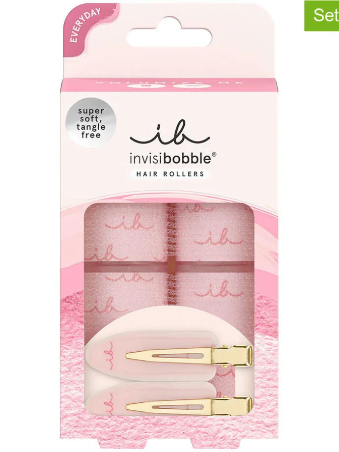 2-delige set: haaraccessoires lichtroze - á 6 stuks