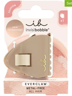 2-delige set: haarklemmen beige
