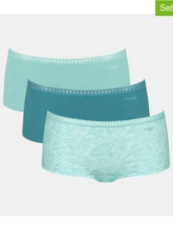 3-delige set: hipsters''Go Crush'' turquoise/petrol