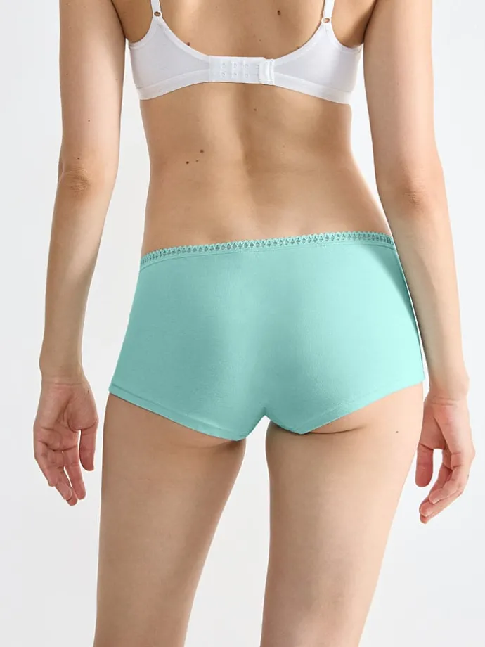 3-delige set: hipsters''Go Crush'' turquoise/petrol