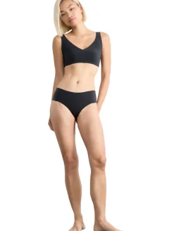 2-delige set: hipsters "Zero Feel 2.0" zwart/lichtbruin