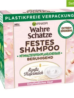 3-delige set: shampoo bar "Whare Schätze", elk 60 g