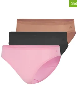 3-delige set: slips beige/lichtroze/zwart