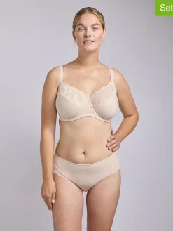 2-delige set: slips "MyEssentials" zandkleurig