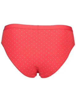 5-delige set: slips rood/zwart/wit