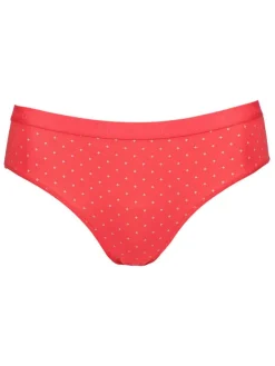 5-delige set: slips rood/zwart/wit