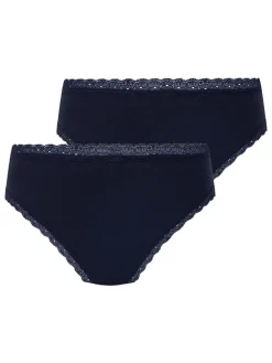 2-delige set: slips zwart