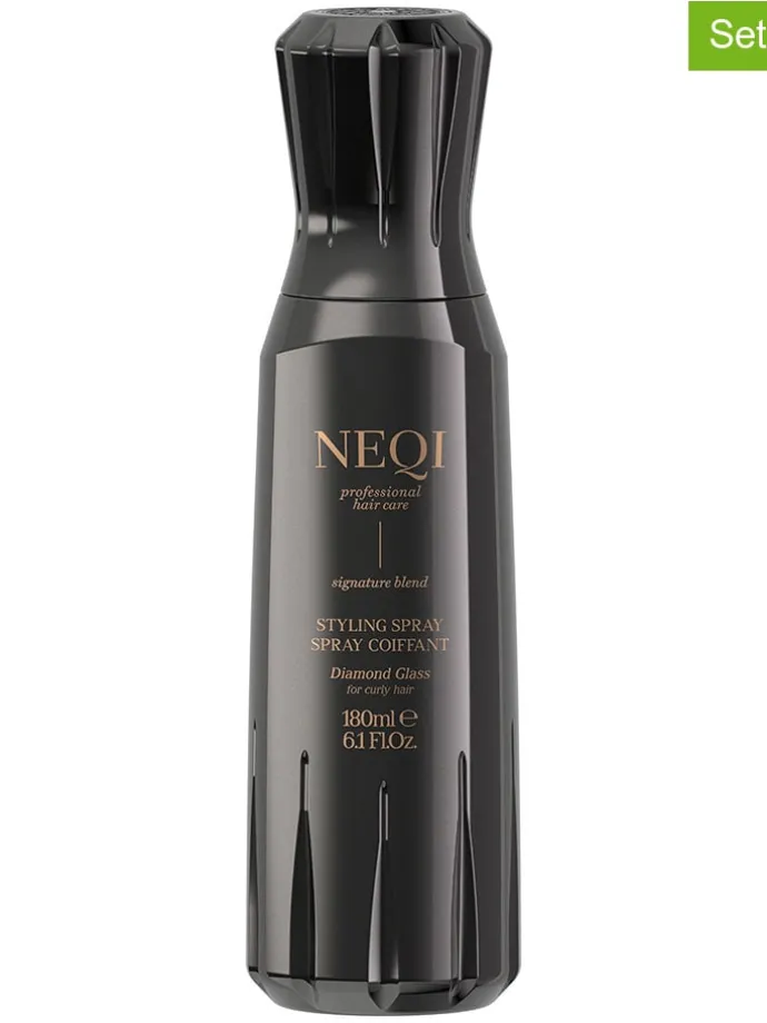 2-delige set: stylingsprays "Diamond Glass Curly", elk 180 ml