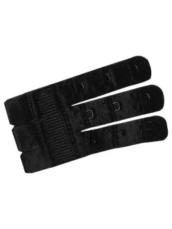 3-delige set: verlengstuk met 3 haken beige/wit/zwart