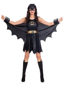 3-delig kostuum "Batgirl Classic" zwart