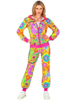 2-delig kostuum "Hippie" meerkleurig