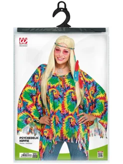 2-delig kostuum "Hippie" meerkleurig