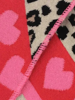 Doek "Micha" roze - (L)200 x (B)130 cm