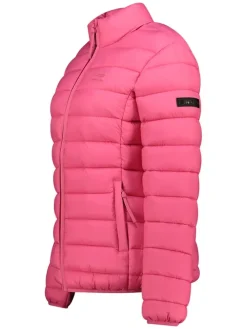Doorgestikte jas "Atichoko" roze