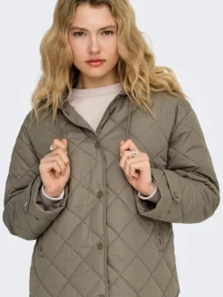 Doorgestikte jas 