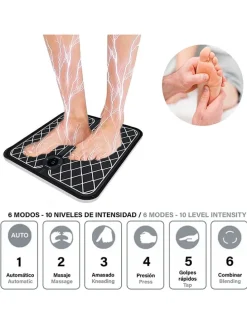 EMS-voetmassageapparaat zwart