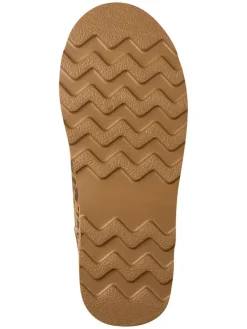 Enkelboots beige/bruin/lichtbruin